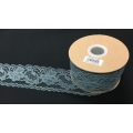 Floral Lace Pewter Grey 2"  25y.